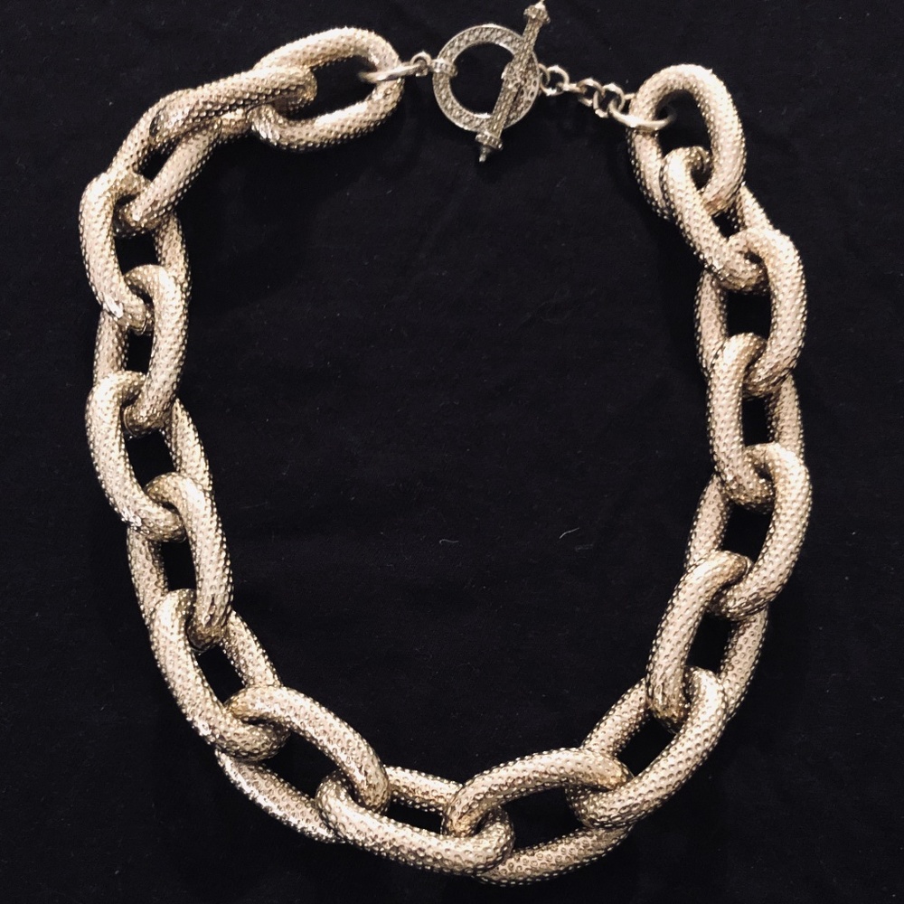 Fashion Gold Linked Necklace
